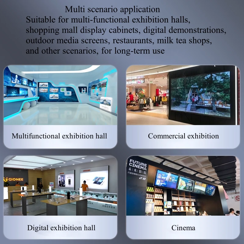 2x2 HDMI-Compitable Video Wall Controller Screen Processor Splicer 1X2 1X4 1X3 Multi-screen Splicing Box USB 4K Media Player