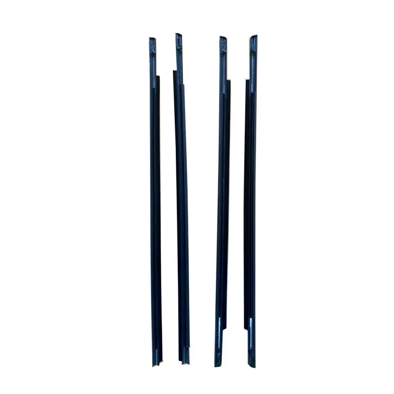 4Pcs Window Glass Weatherstrip Side Door Moulding Trim Seal for Mitsubishi Outlander 2007-2013 5727A007 5727A008