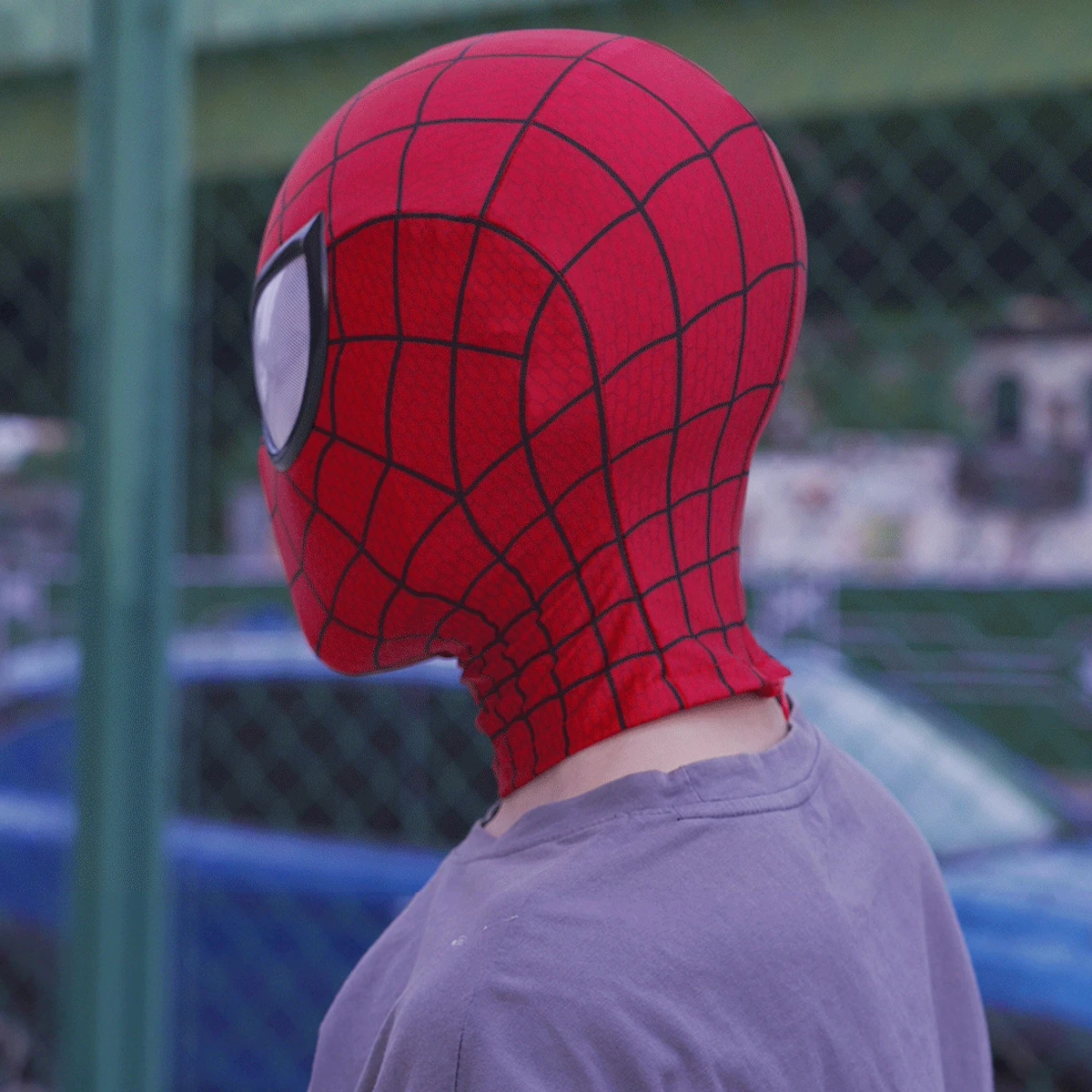 スパイダーマン マスク カスタムスパイダーマン1ヘルメット、アンドリュー・ガーフィールド