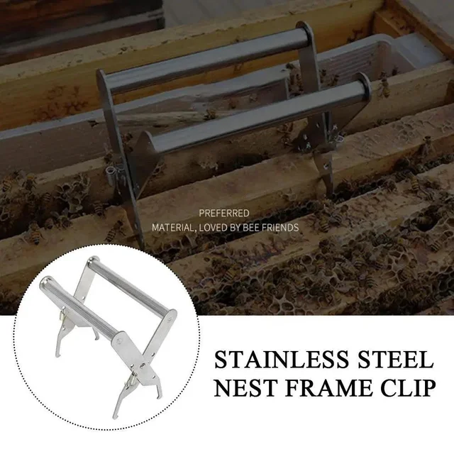 New Bee Hive Frame Holder Capture Frame Grip Beehive Clip Clamp Grasp Beekeeping Accessories Increase Honey Bee Tool 5