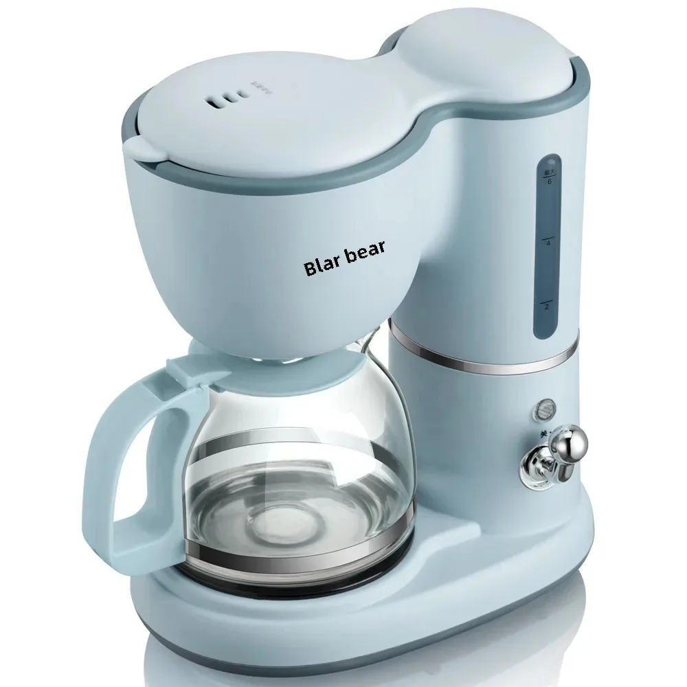 Bear Small Bear American Style Home Use Espresso Coffee Maker Automatic Drip Tea Brewing Bean Grinder Gift Machine