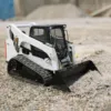 1/14 Scale RC Hydraulic Skid-Steer Tracked Loader SM770 with Light Sound System PNP Remote Control Truck Car Toy Gift Model 1