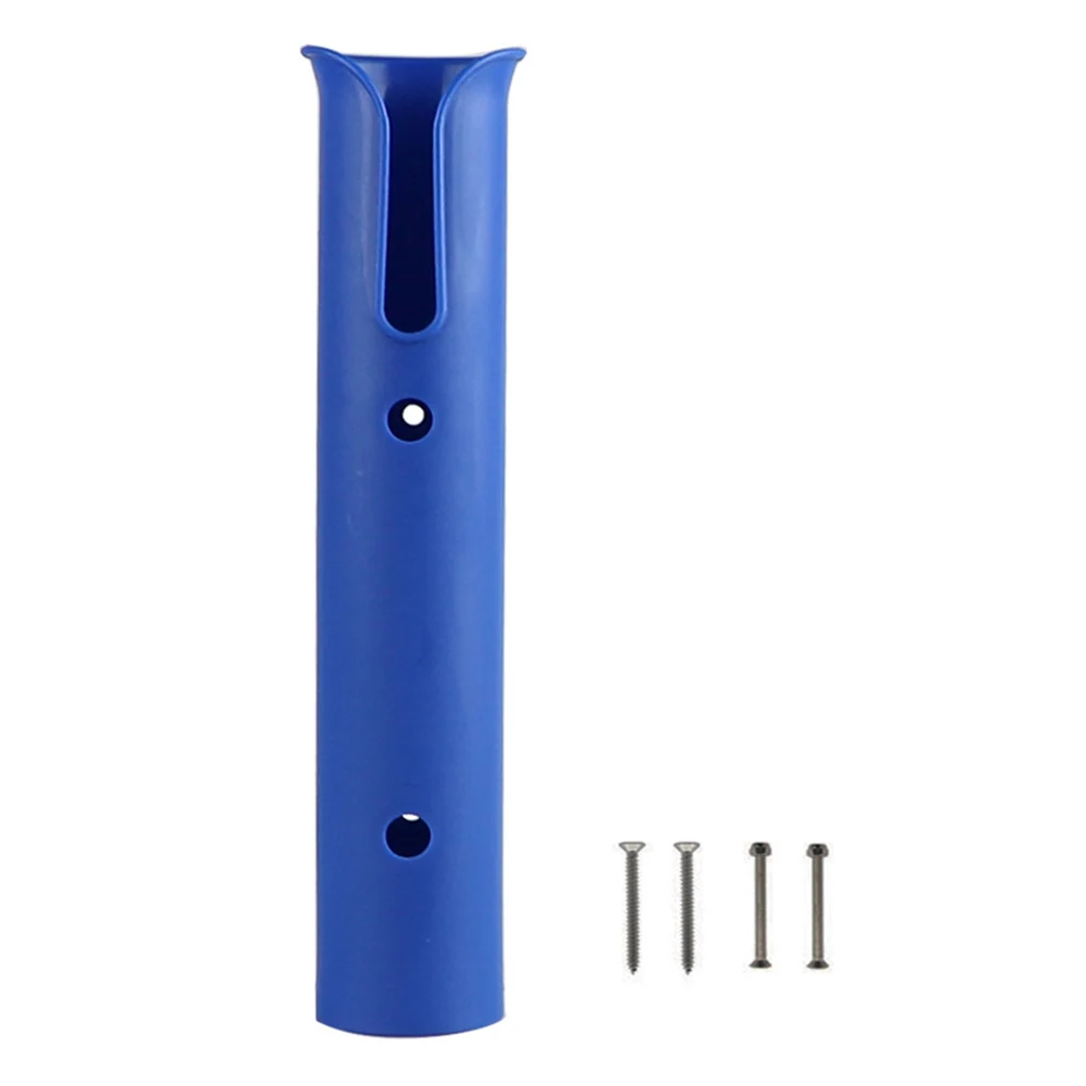 Plastic Fishing Rod Rack Holder Portable Lightweight Spinning Durable Pole Tube Mount Bracket Socket Rack Boat Accessories
