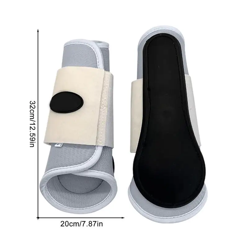 2 Pieces Breathable Fly Boots For Horses Loose Horse Leg Guards Comfortable Horse Protective Gear For Riding Outdoors Eventing