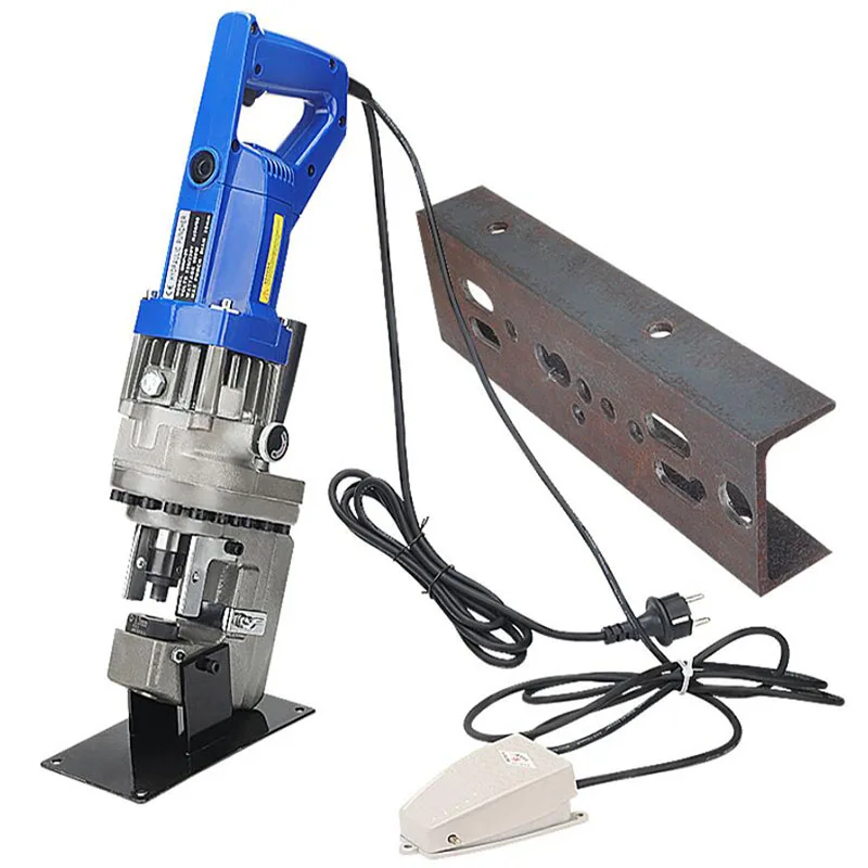 

Electric hydraulic Punching machine Portable MHP-20 Angle steel Channel steel Puncher Copper aluminum plate Hole Opening machine