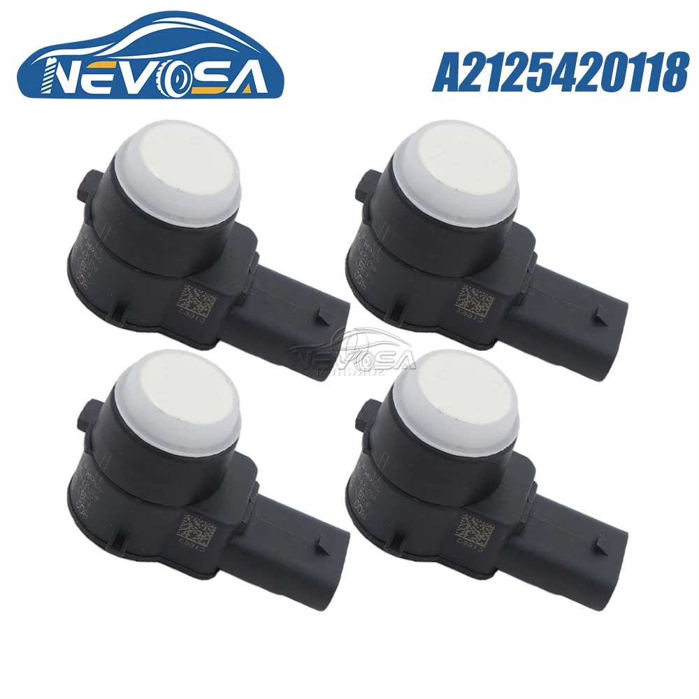 

NEVOSA A2125420118 4PCS 1PC For Mercedes Benz C207 A207 CLS Class C250 C350 E300 W169 W245 W204 W212 W221 Car PDC Parking Sensor