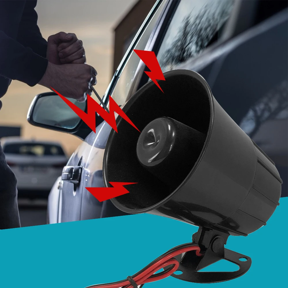 125dB Loud Alarm Siren Universal for Car Auto Motorcycle Boat Ship Truck 12V 24V