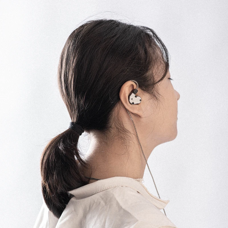 Iem in Ear Music Headphones Diafragma Lcp Dynamic dd Driver dj Fone de Ouvido Bass 10 mm 078 mm 2pin Cnc Metal Tinhifi-c2 - Image 5
