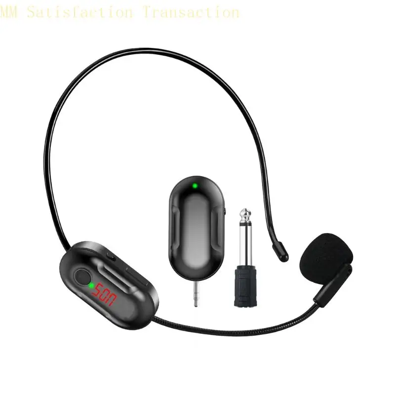Axyb UHF 무선 마이크 헤드 밴드 및 핸드 헬드 2 전문가를위한 작은 크기