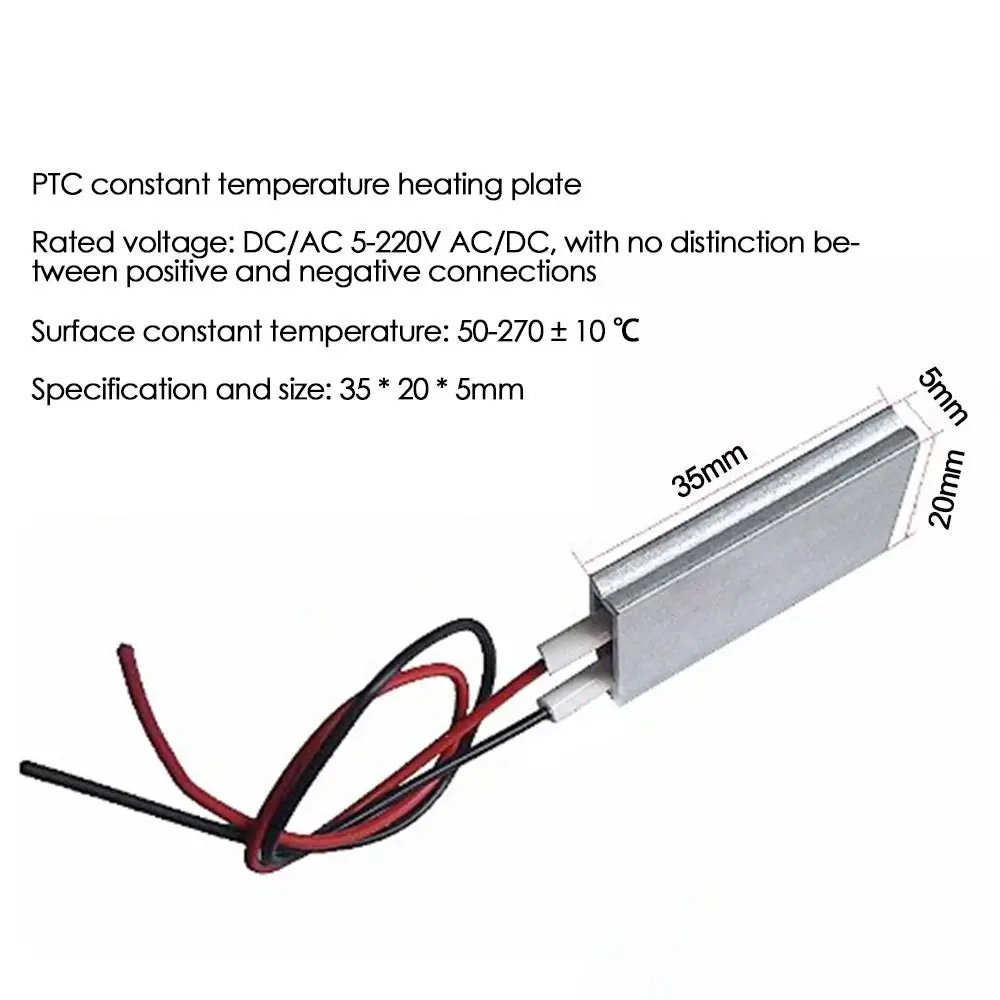 Versatile PTC Heater for Adjustable Temperature Control