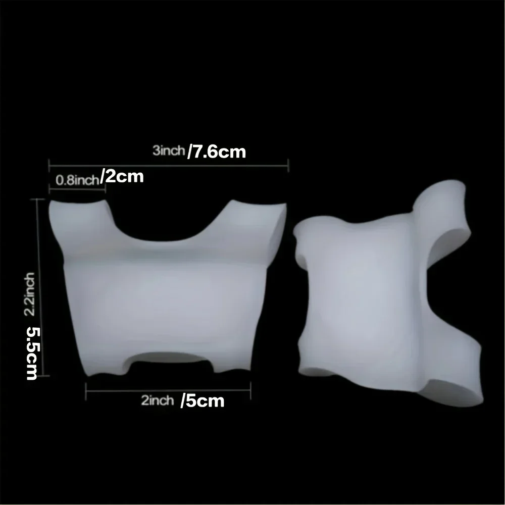 2pcs Feet Care Pain Relief Foot Support Tool Flatfoot Correction Orthotic Insole Plantar Fasciitis Feet Cushion Body Health Care 3