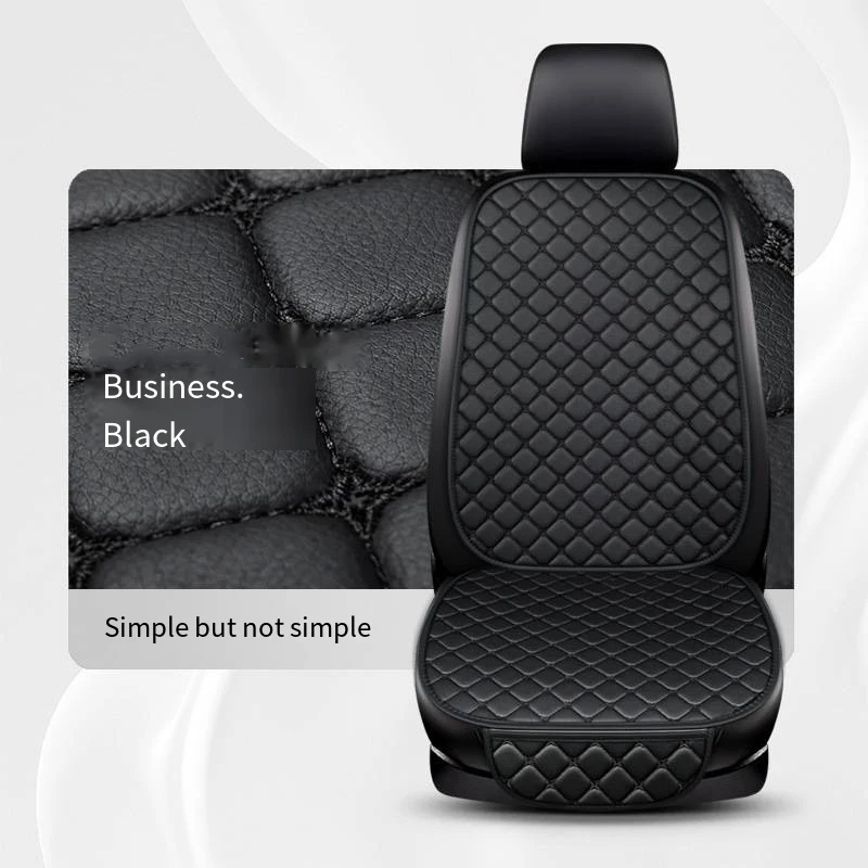 thumbnail image 1 of Funda universal para asiento de coche de piel sintética resistente al agua, funda protectora para silla de coche, almohadilla protectora para coche con bolsillo de almacenamiento, 1 of 5