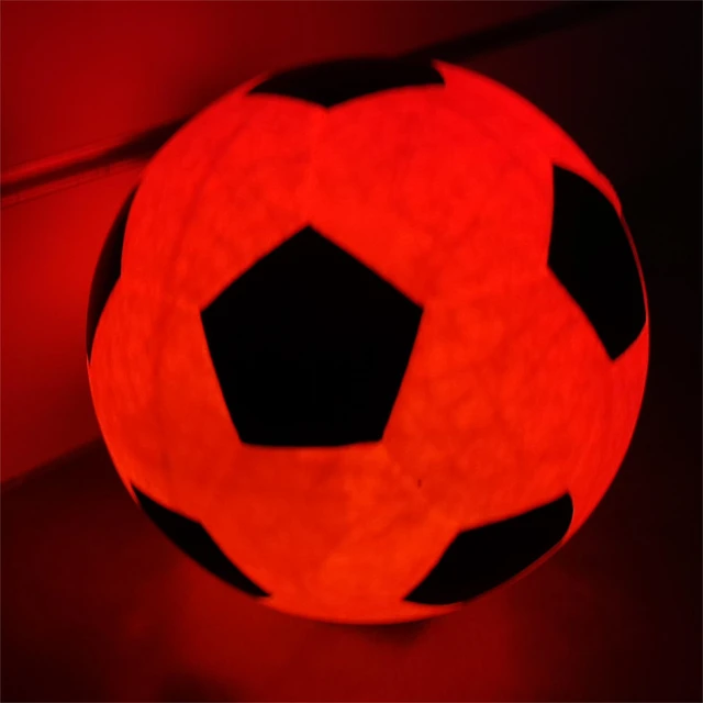 LED Light Up Soccer Ball - Glow in the Dark Soccer Ball