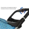 Pet Stroller 4 Wheel Foldable Travel Carriage 5