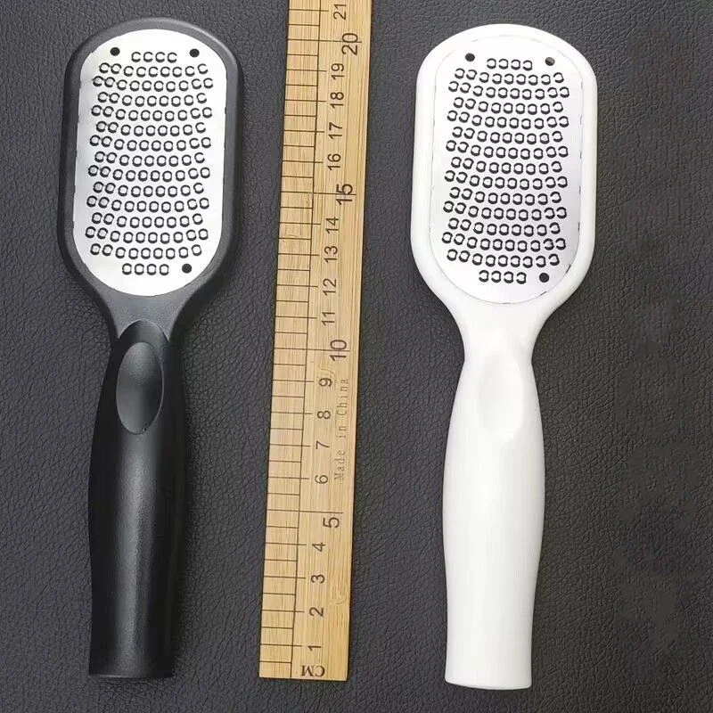 Foot File Foot Care Tool Foot Exfoliating Scrubber Foot Exfoliating File Reusable Foot File Dead Skin Professional Pedicure Feet Care Pedicure Callus Rasp Stainless Steel Remove Exfoliating Tools