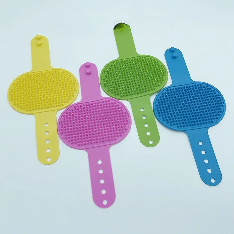 Cat Itching Tool Rubber Table Leg Strap Cat Toy Bath Brush Hair Brushing Scratch Board Pet Supplies