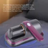 Bed Vacuum Cleaner Cordless Handheld Mattress Cleaner UV Mite Remover Cleaning Machine for Pillows Sheets Sofas Plush Toys 4