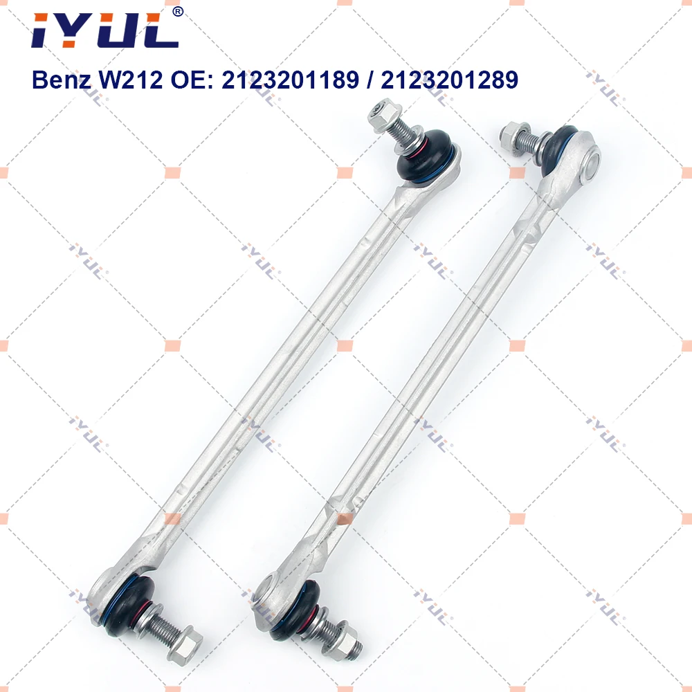 Mercedes Benz E-Class W212 T-Model S212 front sway bar links A Pair Front Axle Sway Bar End Stabilizer Link Ball Joint 2123201189 2123201289