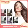 Hair Dyeing Shampoo 3-In-1 Deep Nourishing Hair Roots Repair Damage Hair Long Lasting Color Natural Organic Shampoo Hair Care 1