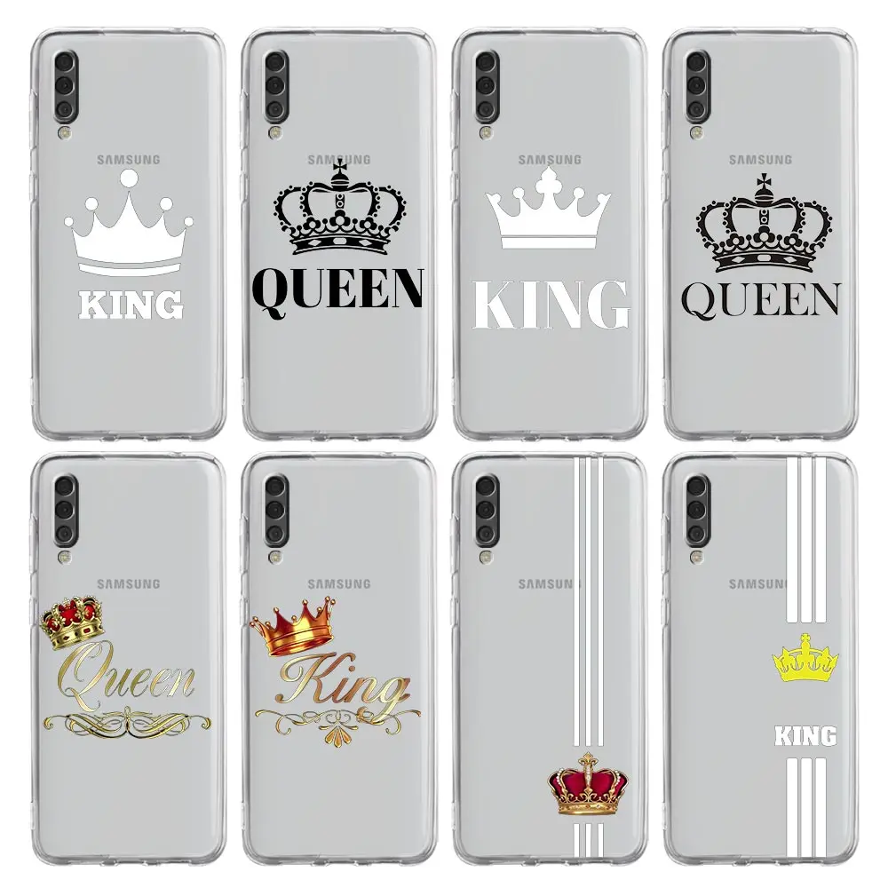 Couple Style Crown King and Queen Phone Case