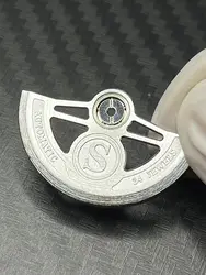Automatic Hammers Customized Metal Rotors for Mechanical Movement Modifications (Silver)