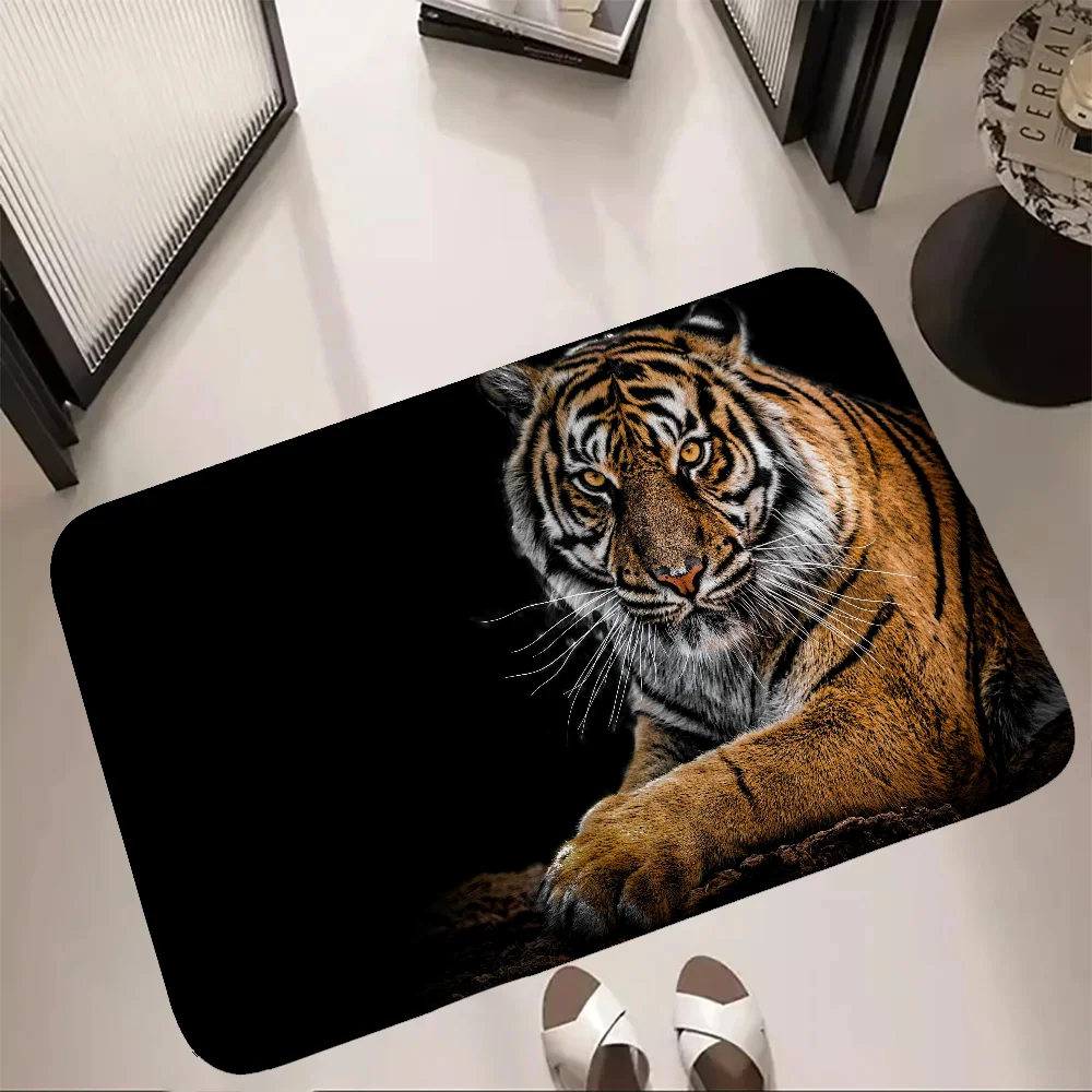

Ковер для спальни, кухни Tiger King Of The Forest Animal, коврик для входной двери, уличный ковер, предметы для украшения комнаты, коврики для ванной