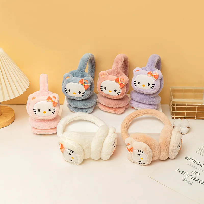 Hello Kitty Multi-Colored Cute Winter Ear-Muffs | eBay