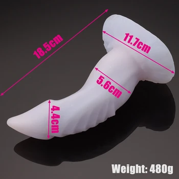 New Arrival Realistic Dildos Strong Suction Large Butt Plug Animal Monster Dragon Dildo Sex Toys For Women Liquid Silicone 18+ 4