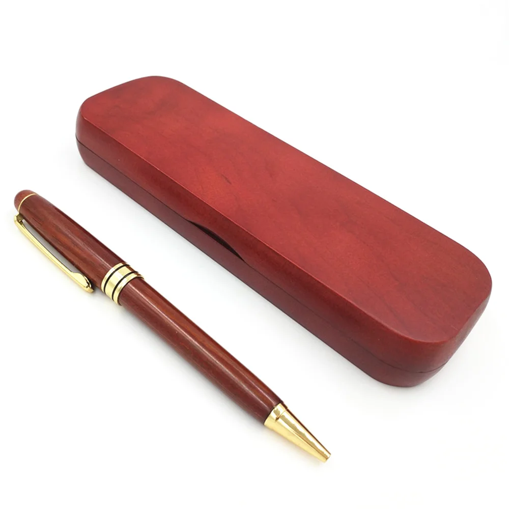 

Rosewood Ballpoint Pen Vintage Ball Point Pens in Wood Gift Box