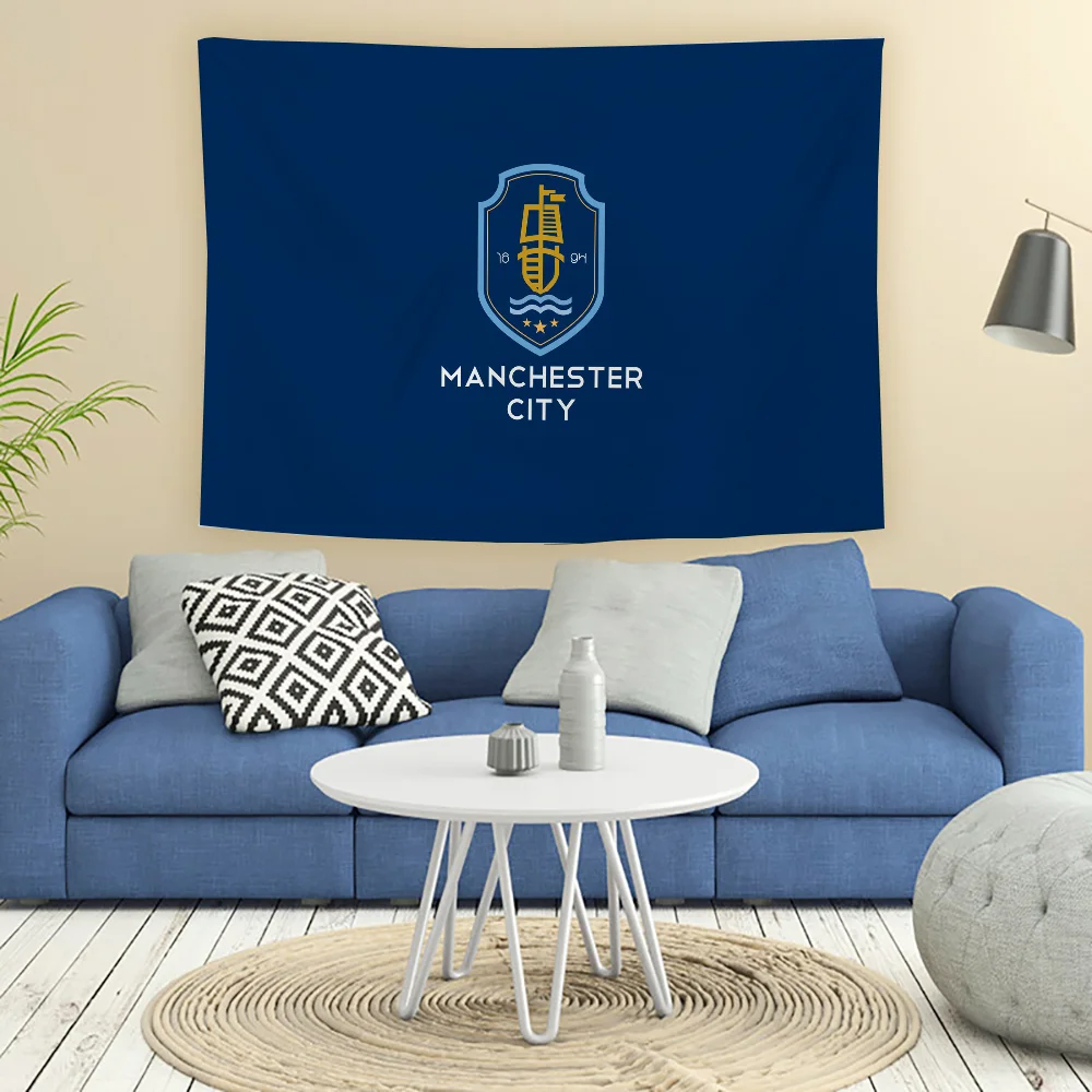 thumbnail image 1 of A-ManchesterS City House Decor Accesorios Pinterest Decoración de la habitación Chica adolescente España Tapiz de pared en la pared Artículos de decoración de la habitación, 1 of 5