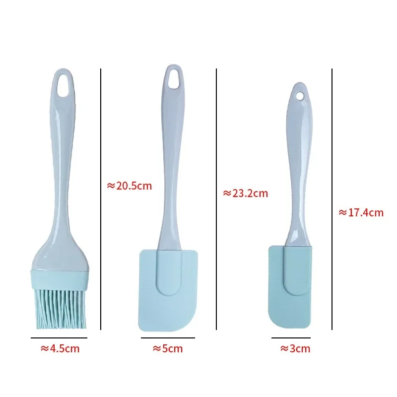 Silicone Spatula Set for Baking and Cooking