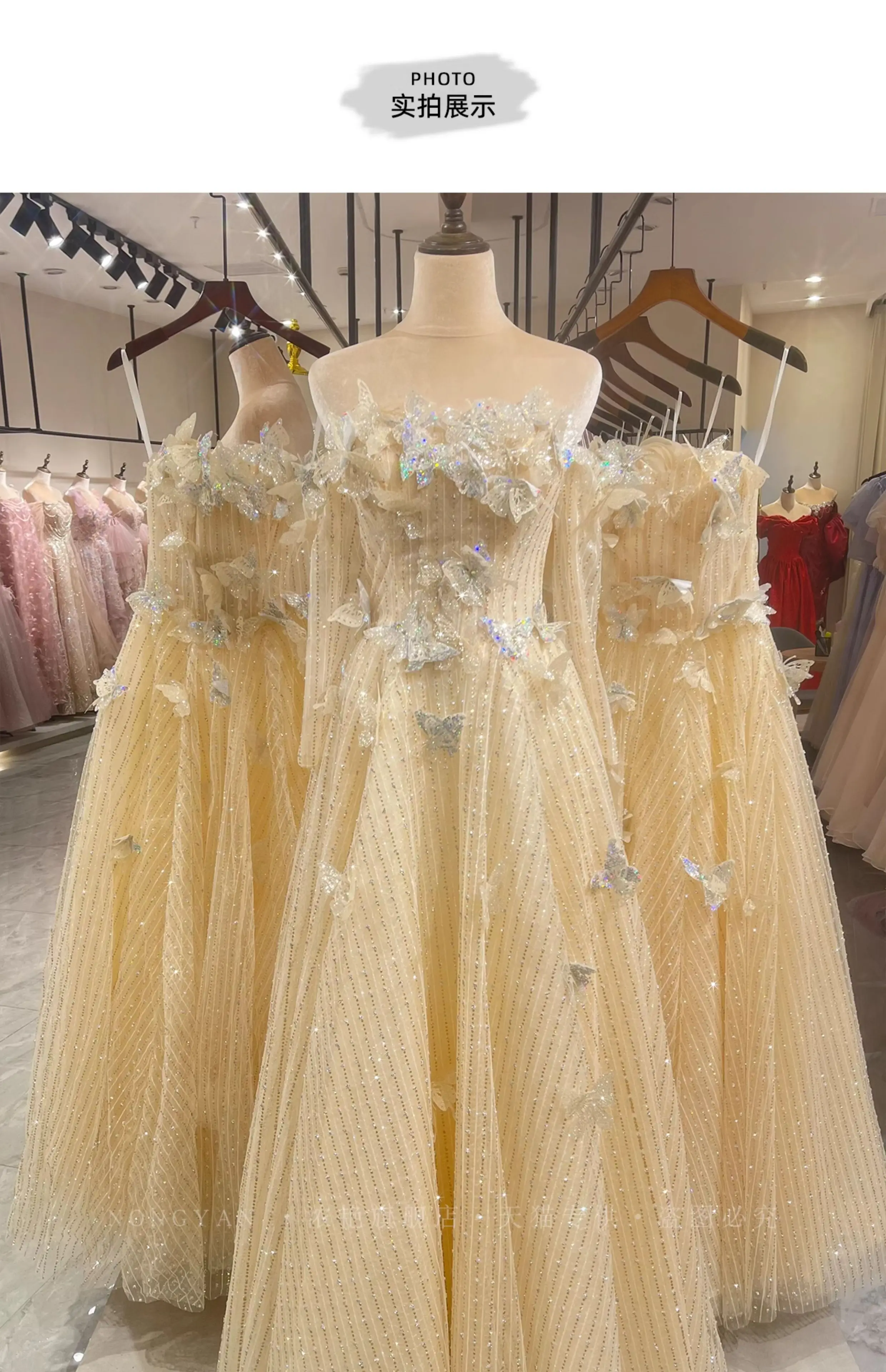 Light Luxury Graduation & Banquet Gown Style