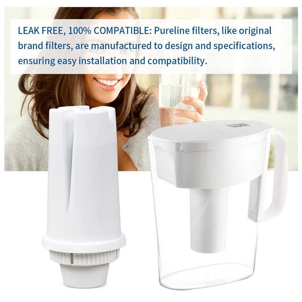 Universal Water Filter for Brita Pitchers and Dispensers