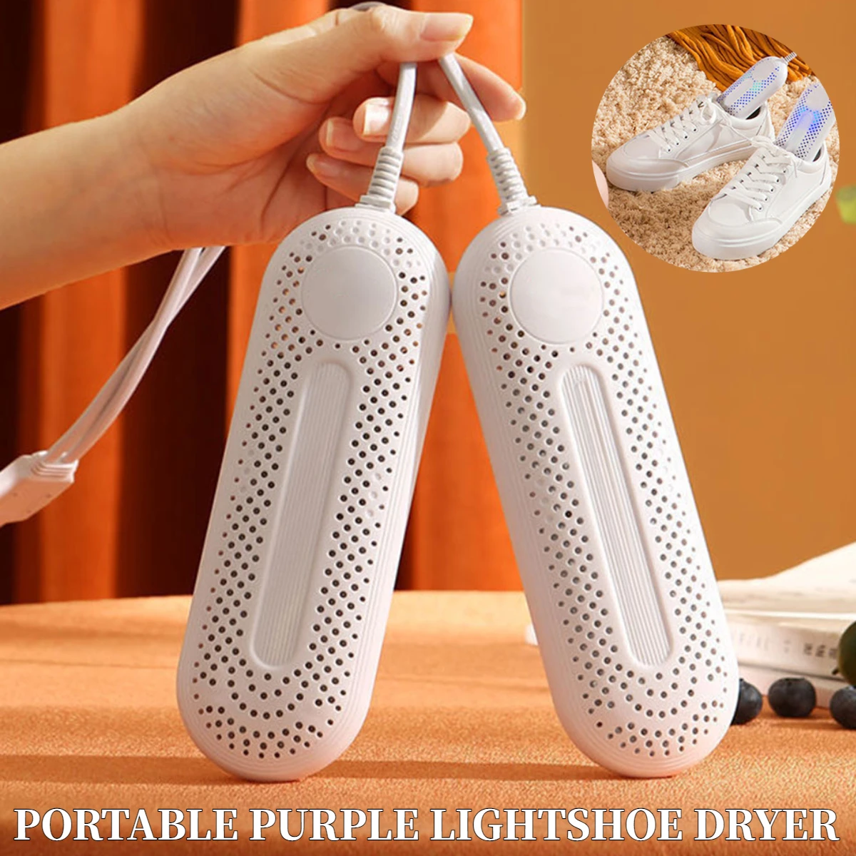 ElectricShoeDryerPortableDeshumidificadorUVFootBootDryer