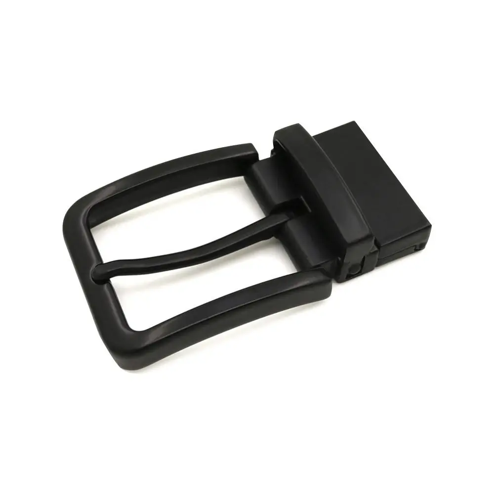 Men's Rotatable Metal Pin Belt Buckle for DIY Leather Craft and Jeans Accessories