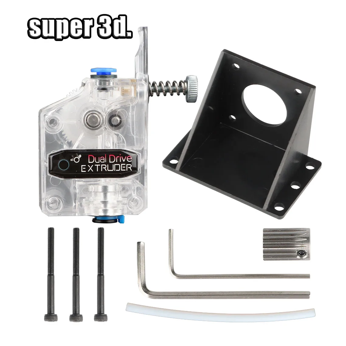 Ddb Clonou a Extrusora Direta de Bowden da Movimentação Dupla do Cilindro para a Impressora 3d Mk8 v6 Ender3 Cr10 para o Filamento Flexível de 1.75 mm Tpu - Imagem 3