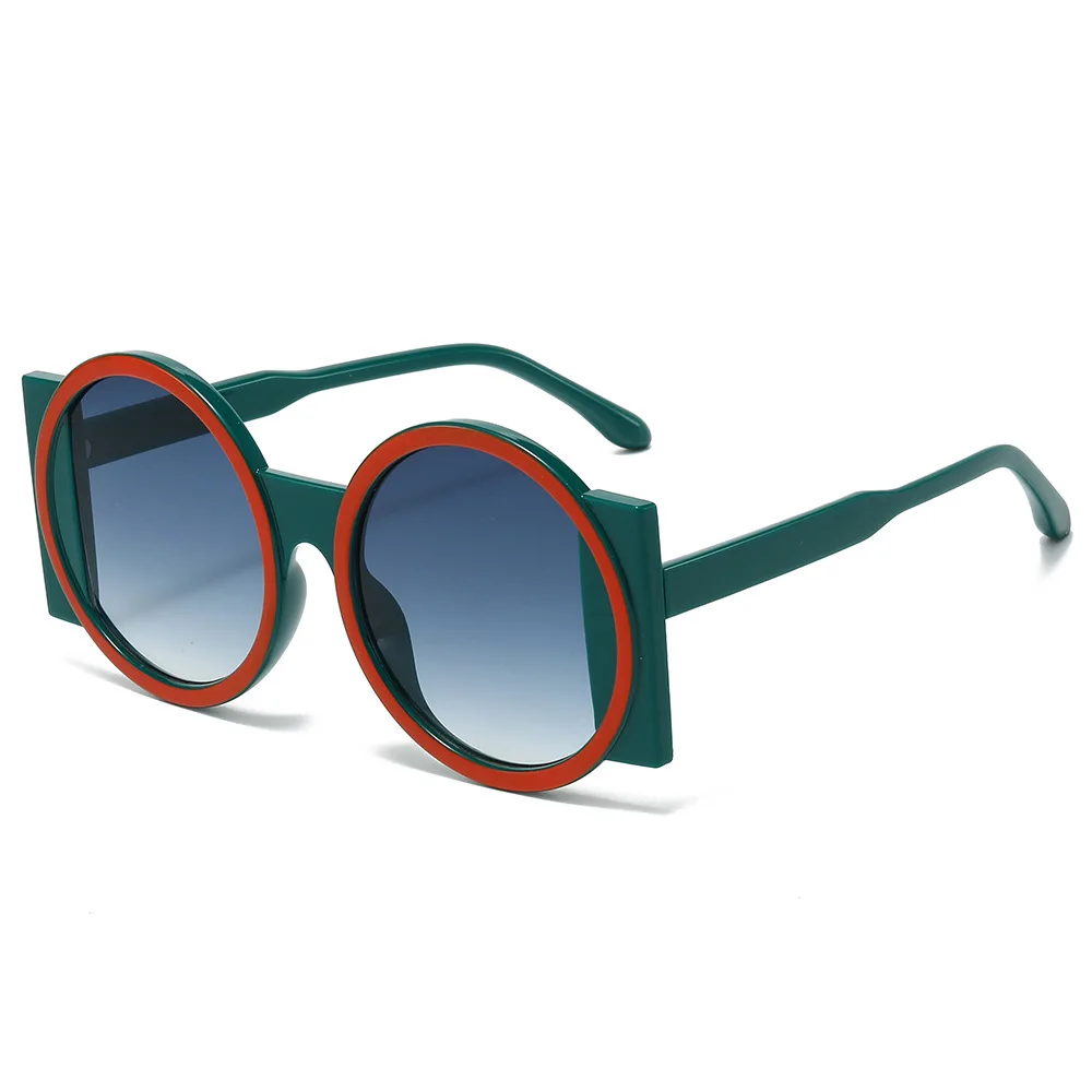 Occhiali Da Sole Rotondi Vintage Donna Uomo Occhiali Da Sole Moda Femminile Luxury Brand Designer Shades Uv400 Oculus Lunettes De Soleil