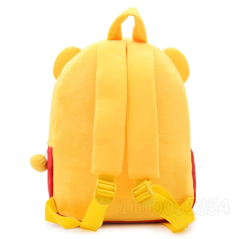Disney Winnie The Pooh Children's Plush Backpack Luxury Brand Fashion Children's Plush Doll Bag Cartoon Cute Children's Backpack 5