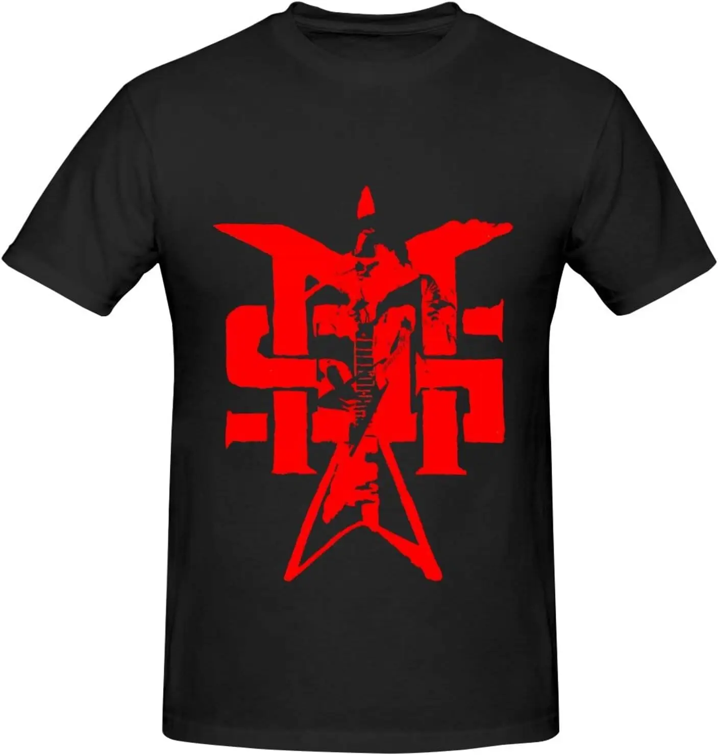 

Michael Schenker T Shirt Man Soft Classic Short Sleeve Crew Neck Cotton Workout Unisex Tees Tops Black
