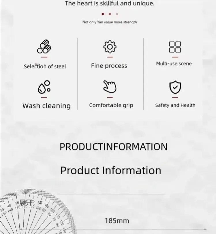 Description Picture 3 of itemFolding Pocket Knife Outdoor Survival Tactical Knife Camping Hiking Hunting Knives For Self-defense EDC Rescue Multi Tool