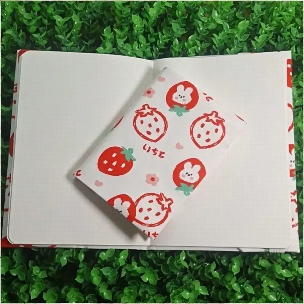 A5 A6 Strawberry Notebook Cover Planner Case Cover Protective Shell Journal Cover Protector Office Stationery Supplies 4
