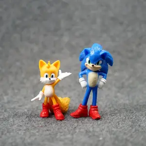 Sonic Hedgehog Amy Action Figure  Sonic Hedgehog Amy Rose Movie - New 18  Style/set - Aliexpress