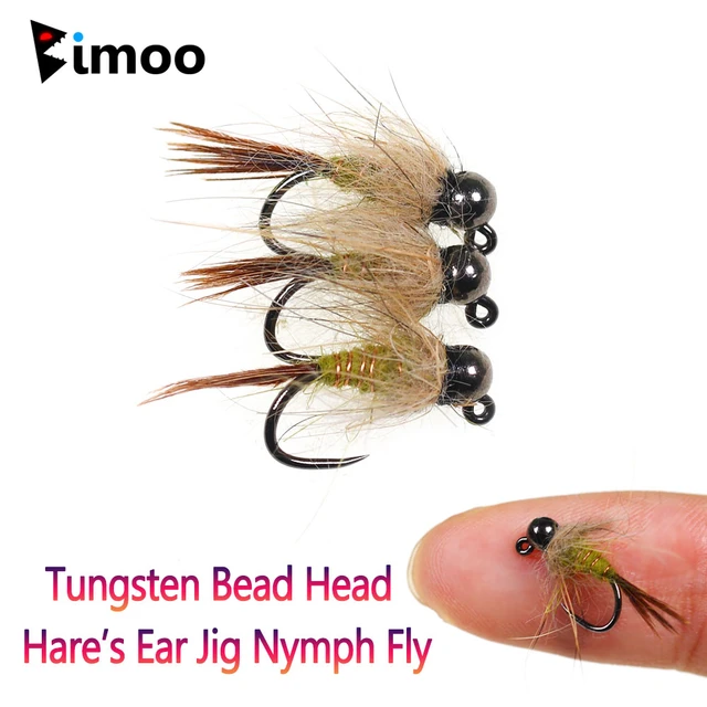 Creek Life Barbless Tungsten Bead Jig Heads