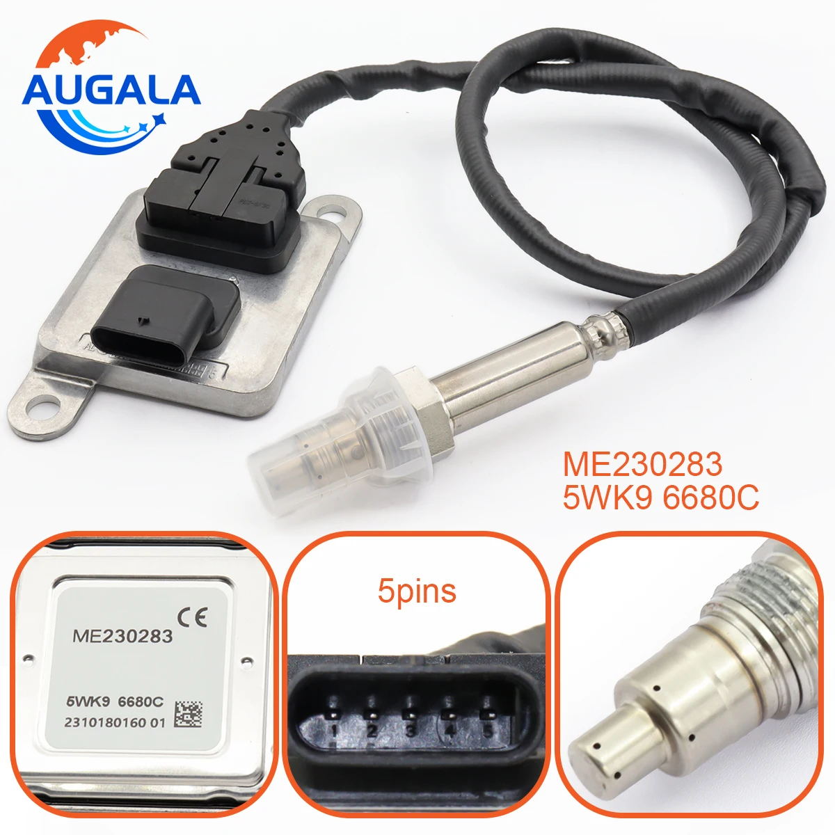 AUGALA-Nitrogen-Oxide-Sensor-NOx-Sensor-ME230283-5WK96680C-For ...