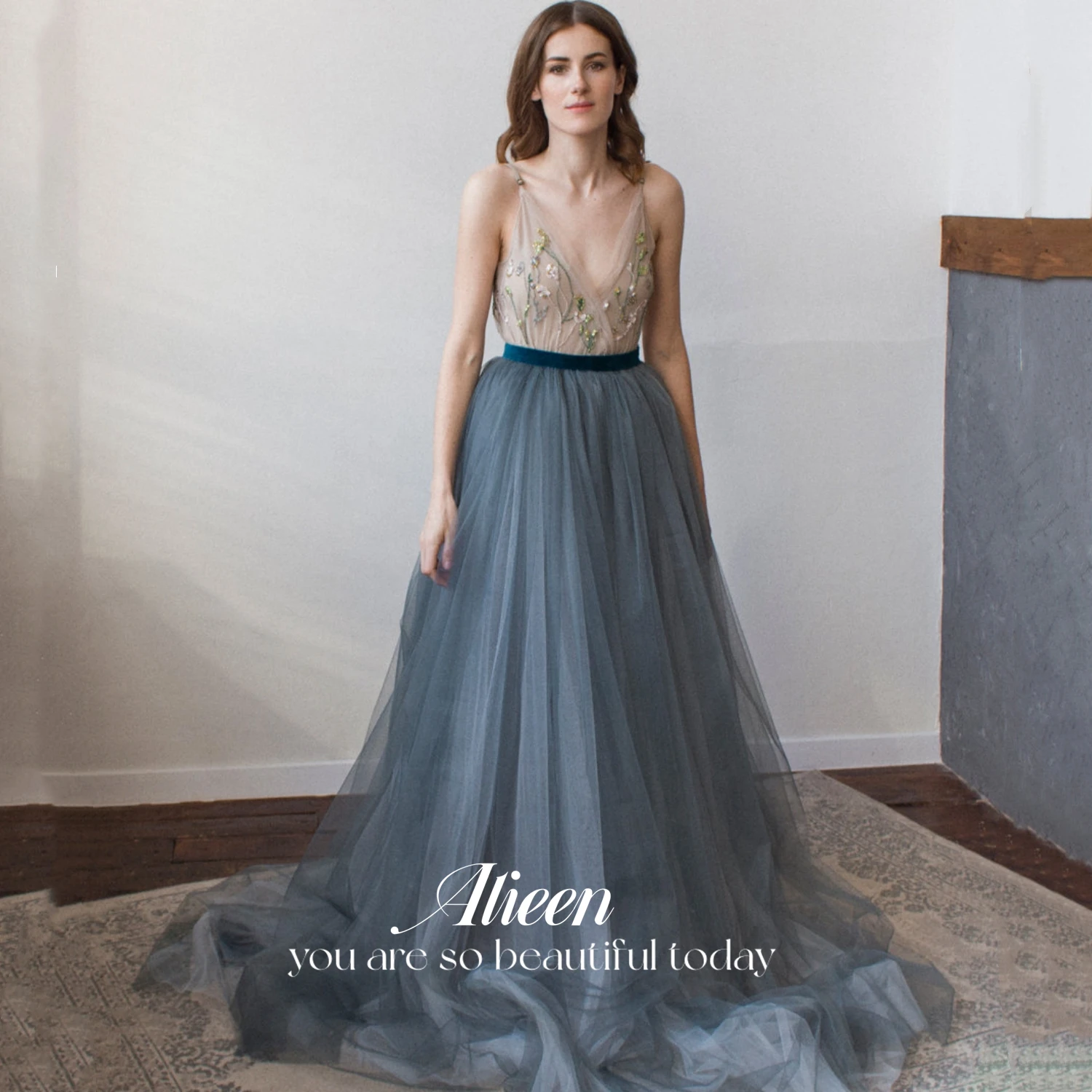 

Aileen Fairy Skirt Ball Gowns Prom Elegant Guest Wedding Dress Party Evening Elegant Luxury Celebrity Sharon Happy Dress 2024