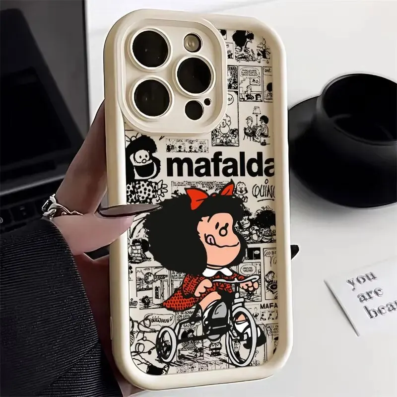 Cartoon Mafalda Phone Case Cover