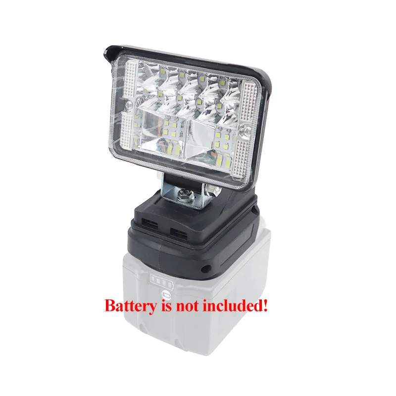 Camping Light Portable Lanterns Camping Lamp Portable Spotlight Portable Work Lights Portable Work Light 3 Inch Car Work Lamp LED Camping Light Torch Spotlight For Makita For Milwauke DeWalt 18V Li-ion Battery Lomvum Zhipu Jingmi