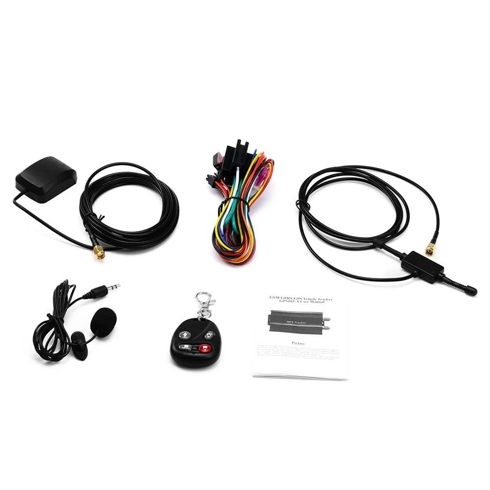 TK103B gps vehicle tracker SMS/GPRS/GSM GPS Vehicle Tracker Locator With Remote Control Anti-theft Car Alarm System SIM900B