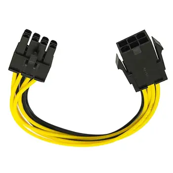 전원 어댑터 PCIe 6 핀-8 핀 어댑터, PCI-e 6 핀 수-8 핀 암 컨버터, PCI Express 8 핀 GPU 비디오 카드용