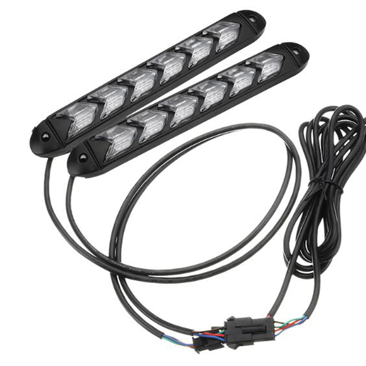 2 шт. автомобильные Водонепроницаемые гибкие дневные ходовые огни | Автомобили и